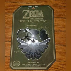 Zelda Keychain with screwdriver and bottle opener